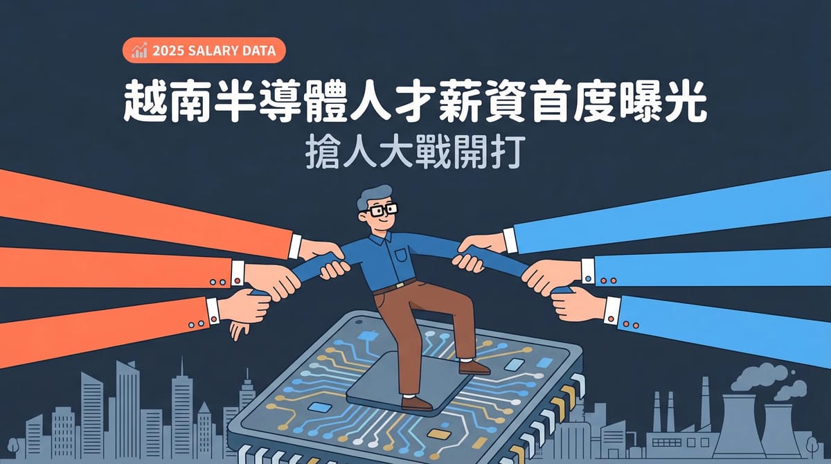 Vietnam Semiconductor Salaries Revealed for the First Time. IC Design Leads Earn Up to VND 170 Million per Month.