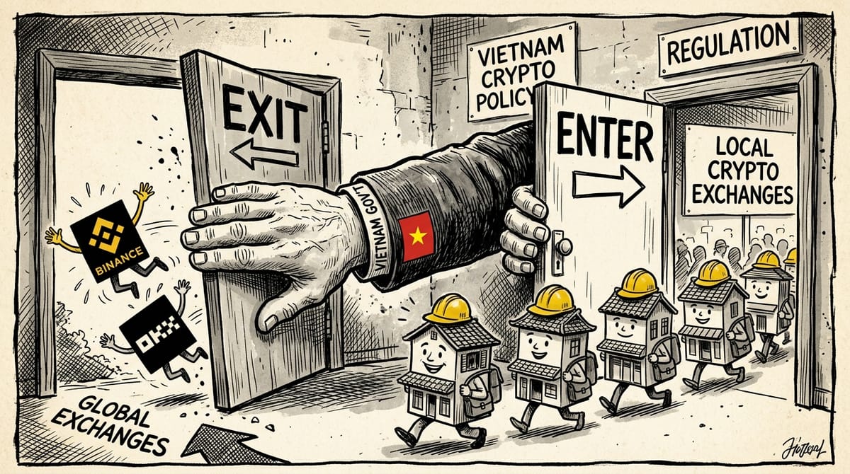 Vietnam Plans to Ban Binance and License Five Domestic Crypto Exchanges