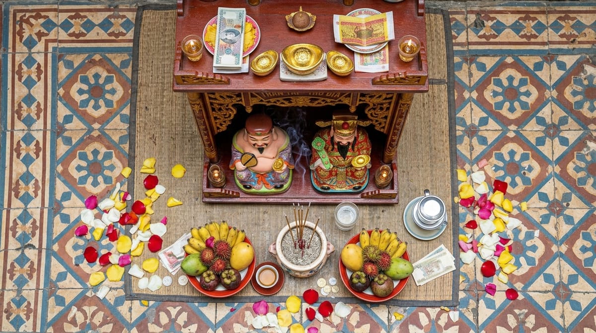 Why Do Vietnamese People Put Their Gods on the Floor?