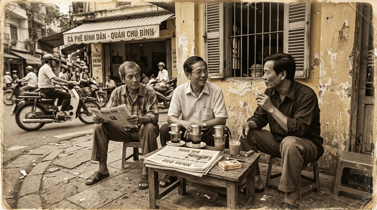 The Plastic Stool, Not the Chain Store, Is Where Vietnam's Coffee Scene Actually Lives