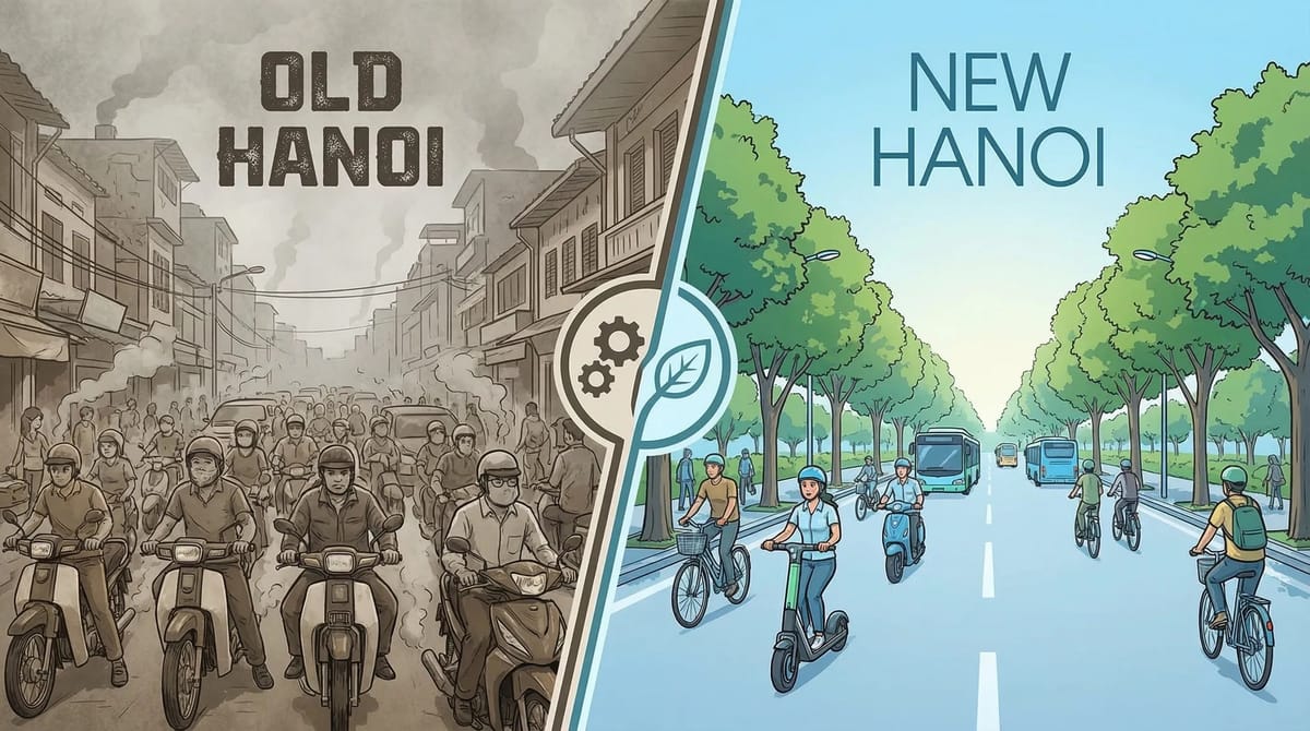 Hanoi Is Banning Motorcycles From Its City Center Starting July 2026