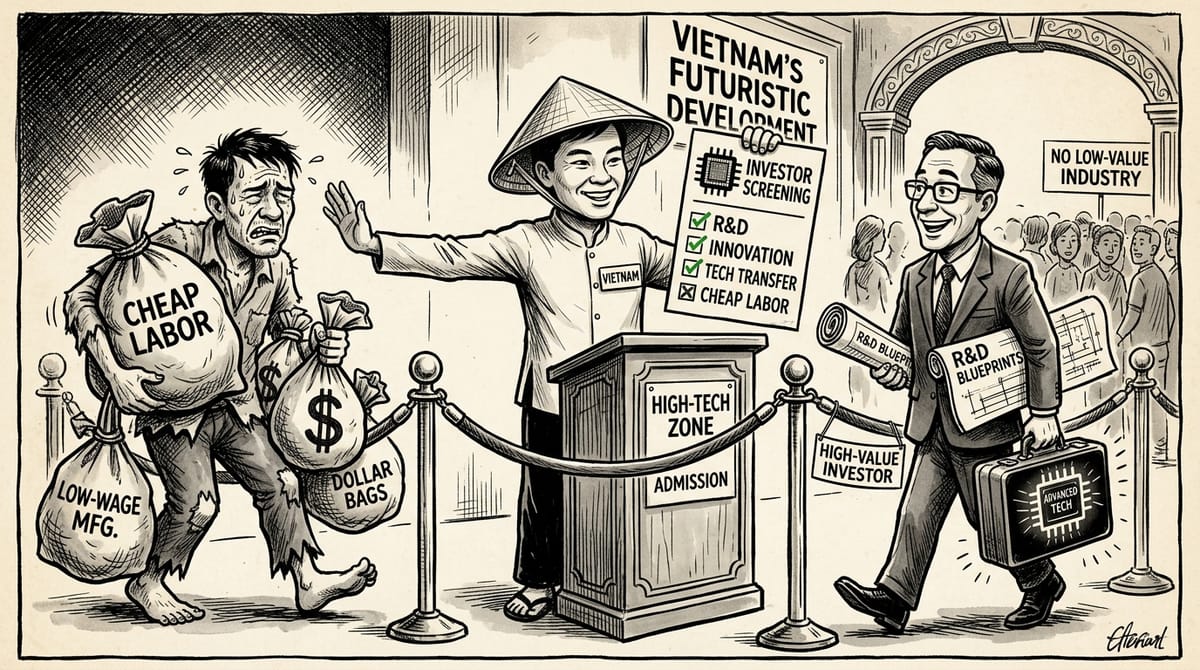 Vietnam Rewrites the Rules for Foreign Capital — and It's Screening for Technology, Not Dollars