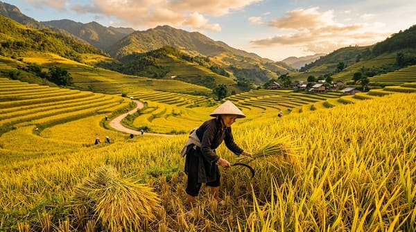 Vietnam's Rice Price Falls to the Lowest in the World
