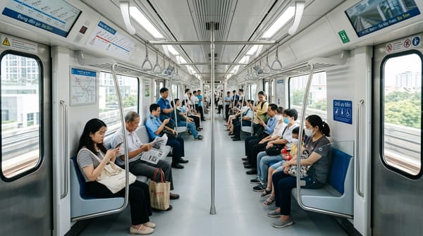 Ho Chi Minh City's First-Ever Metro: The Ride