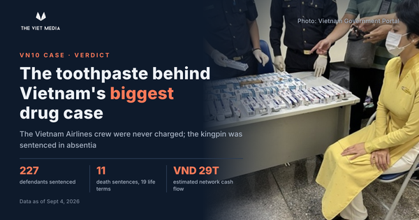The Toothpaste on a Paris Flight That Led to Vietnam's Biggest Drug Case