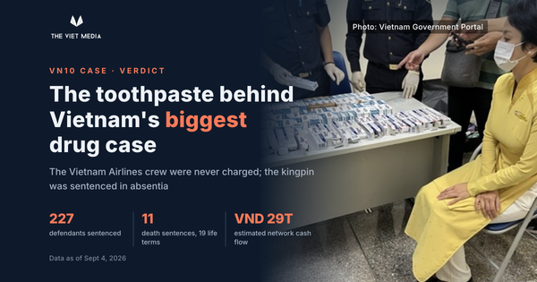 The Toothpaste on a Paris Flight That Led to Vietnam's Biggest Drug Case