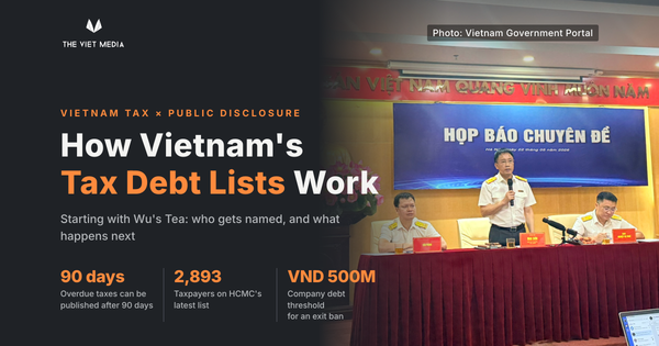 Vietnam tax authority press conference