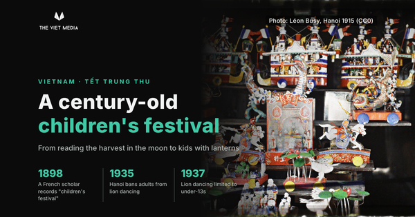 Vietnam's Mid-Autumn Festival Was Already Called "Children's Festival" More Than a Century Ago